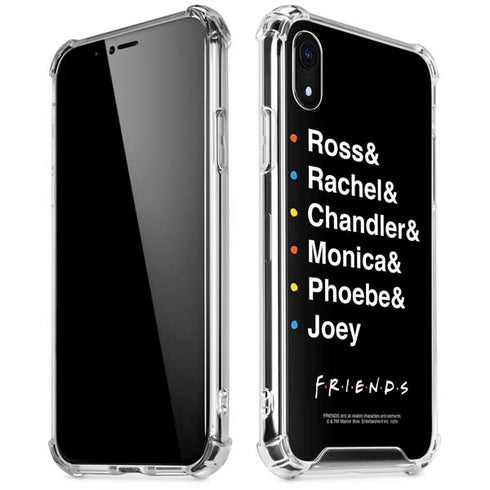 Warner Bros FRIENDS Crew iPhone XR Clear Case