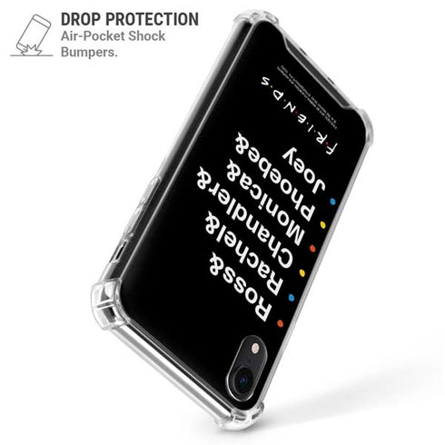 Warner Bros FRIENDS Crew iPhone XR Clear Case
