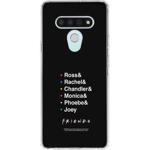 Warner Bros FRIENDS Crew LG Stylo 6 Clear Case