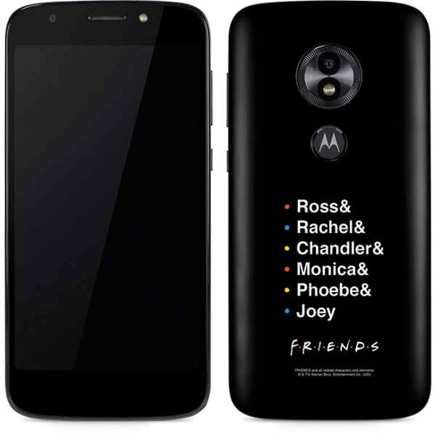 Warner Bros FRIENDS Crew Moto E5 Play Skin
