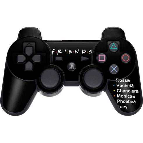 Warner Bros FRIENDS Crew PS3 Dual Shock wireless controller Skin