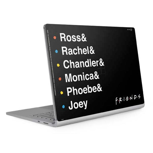 Warner Bros FRIENDS Crew Surface Book 2 13.5in Skin
