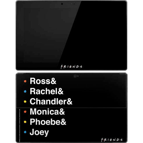 Warner Bros FRIENDS Crew Surface Pro Tablet Skin