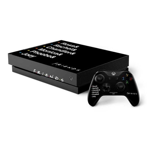 Warner Bros FRIENDS Crew Xbox One X Bundle Skin