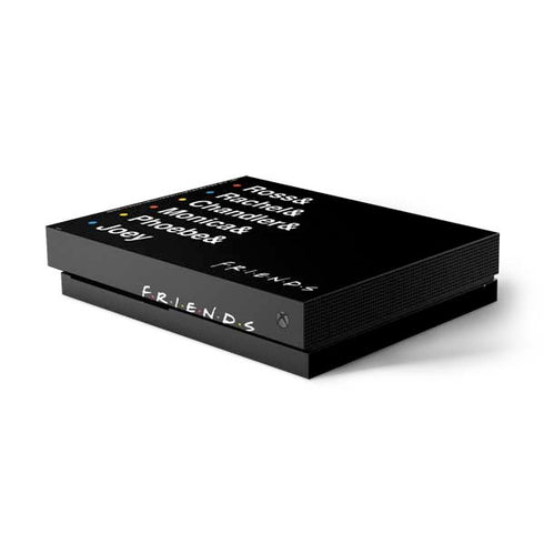 Warner Bros FRIENDS Crew Xbox One X Console Skin