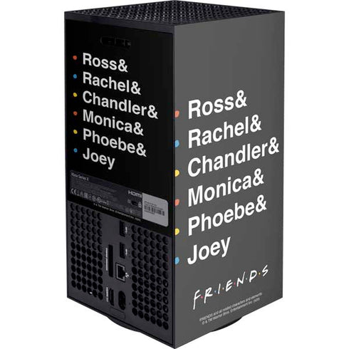 Warner Bros FRIENDS Crew Xbox Series X Console Skin