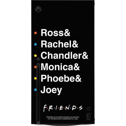 Warner Bros FRIENDS Crew Xbox Series X Console Skin