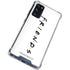 Warner Bros FRIENDS Galaxy S20 FE Clear Case