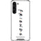 Warner Bros FRIENDS Galaxy S23 Plus Clear Case