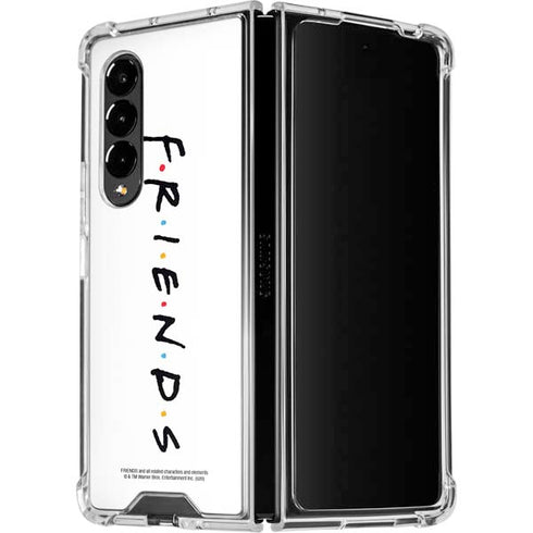 Warner Bros FRIENDS Galaxy Z Fold4 5G Clear Case