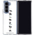 Warner Bros FRIENDS Galaxy Z Fold5 5G Clear Case