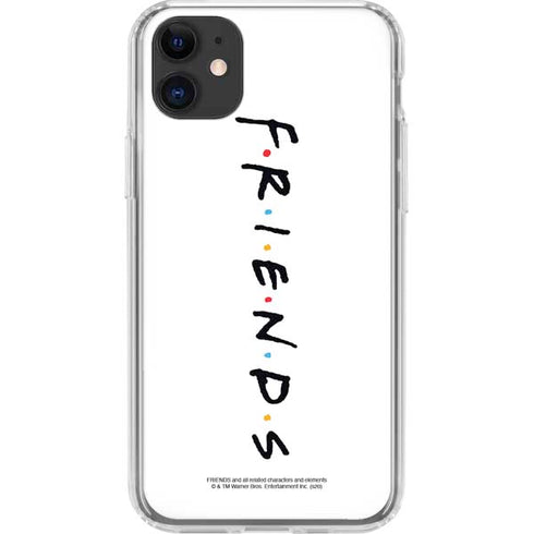 Warner Bros FRIENDS iPhone 11 Clear Case