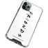 Warner Bros FRIENDS iPhone 11 Pro Max Clear Case