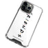 Warner Bros FRIENDS iPhone 13 Pro Clear Case