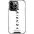 Warner Bros FRIENDS iPhone 15 Pro Clear Case