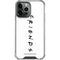 Warner Bros FRIENDS iPhone 15 Pro Max Clear Case