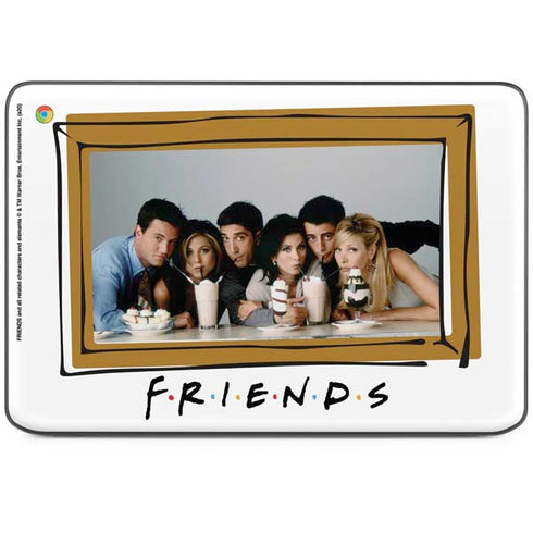 Warner Bros FRIENDS Milkshakes HP Chromebook Skin