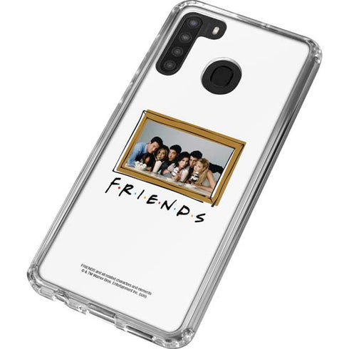 Warner Bros FRIENDS Milkshakes Galaxy A21 Clear Case