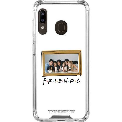 Warner Bros FRIENDS Milkshakes Galaxy A30 Clear Case