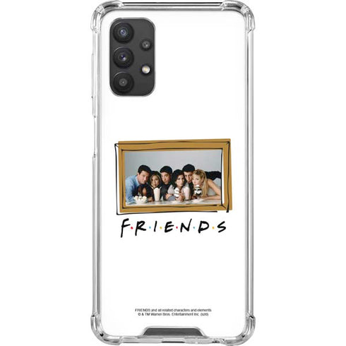Warner Bros FRIENDS Milkshakes Galaxy A32 5G Clear Case
