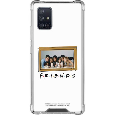 Warner Bros FRIENDS Milkshakes Galaxy A71 5G Clear Case