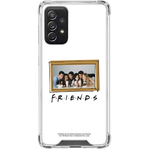 Warner Bros FRIENDS Milkshakes Galaxy A72 5G Clear Case
