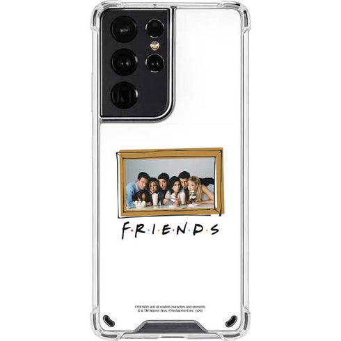 Warner Bros FRIENDS Milkshakes Galaxy S21 Ultra 5G Clear Case
