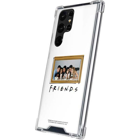 Warner Bros FRIENDS Milkshakes Galaxy S22 Ultra Clear Case