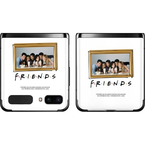 Warner Bros FRIENDS Milkshakes Galaxy Z Flip Skin