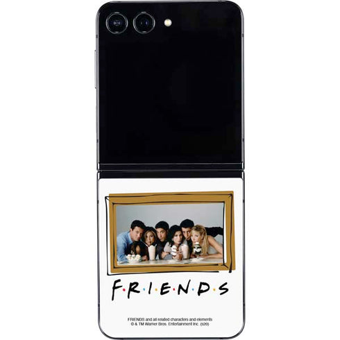 Warner Bros FRIENDS Milkshakes Galaxy Z Flip5 5G Skin