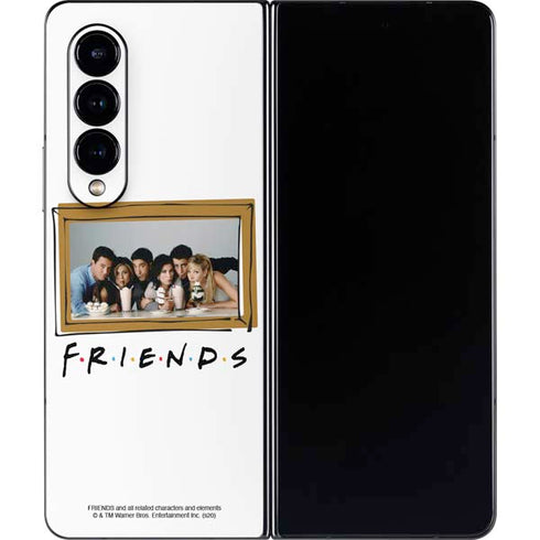 Warner Bros FRIENDS Milkshakes Galaxy Z Fold4 5G Skin