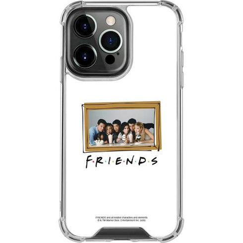 Warner Bros FRIENDS Milkshakes iPhone 15 Pro Clear Case