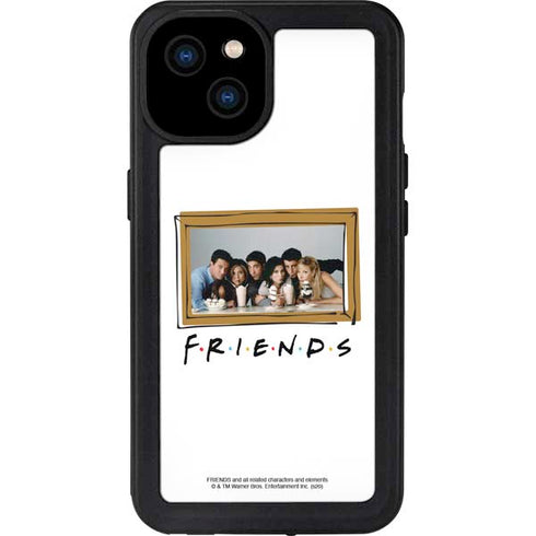 Warner Bros FRIENDS Milkshakes iPhone 15 Plus Waterproof Case
