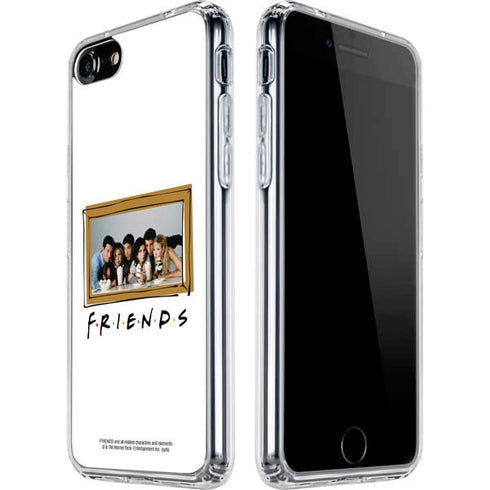 Warner Bros FRIENDS Milkshakes iPhone SE (2nd & 3rd Gen) Clear Case