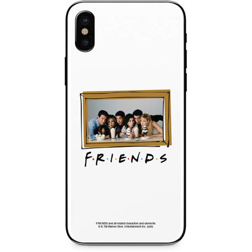 Warner Bros FRIENDS Milkshakes iPhone XS Skin