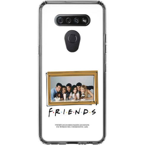 Warner Bros FRIENDS Milkshakes LG K51/Q51 Clear Case