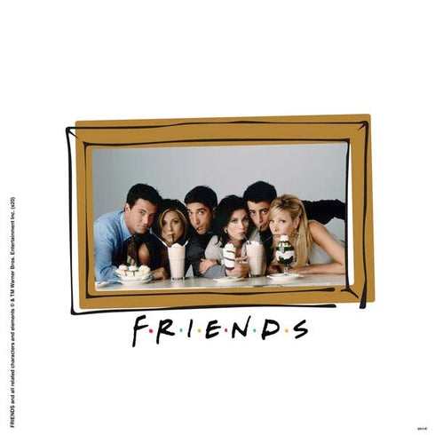Warner Bros FRIENDS Milkshakes PS4 Slim Skin
