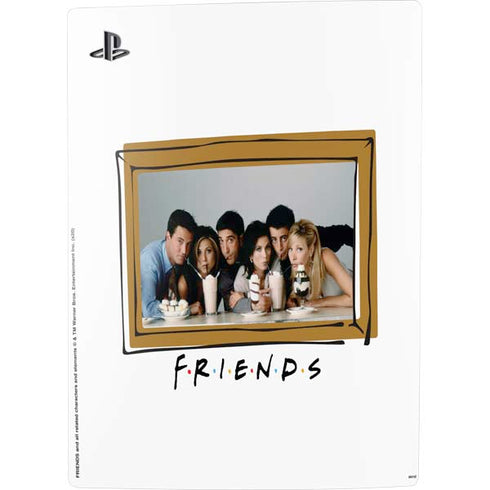 Warner Bros FRIENDS Milkshakes PS5 Digital Edition Console Skin