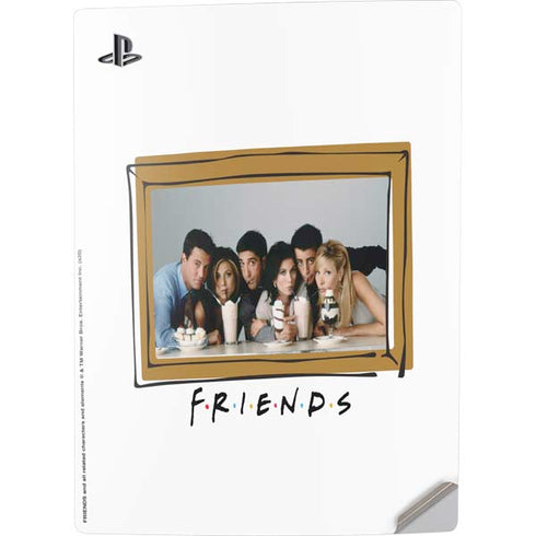 Warner Bros FRIENDS Milkshakes PS5 Digital Edition Console Skin