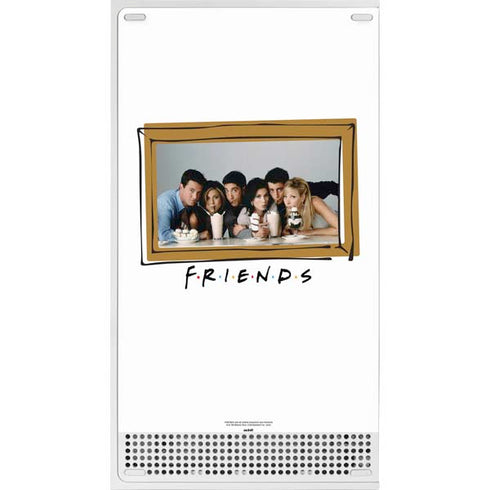 Warner Bros FRIENDS Milkshakes Xbox Series S Console Skin