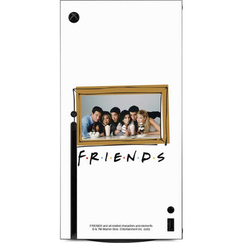 Warner Bros FRIENDS Milkshakes Xbox Series X Console Skin