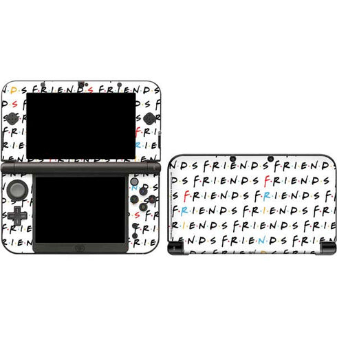 Warner Bros FRIENDS Pattern 3DS XL 2015 Skin
