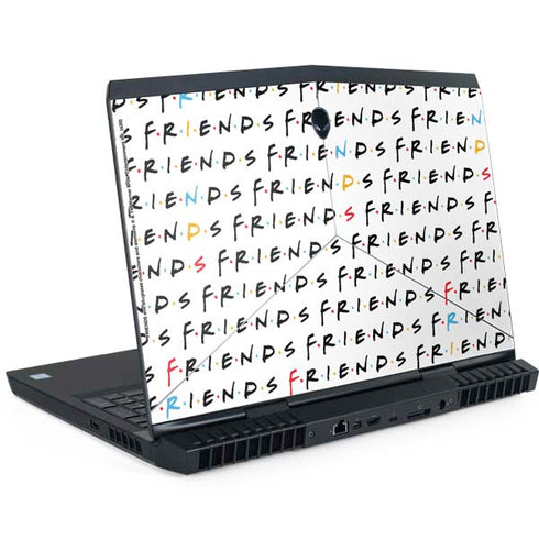 Warner Bros FRIENDS Pattern Dell Alienware Skin