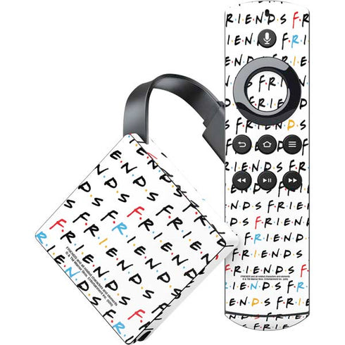 Warner Bros FRIENDS Pattern Amazon Fire TV Skin