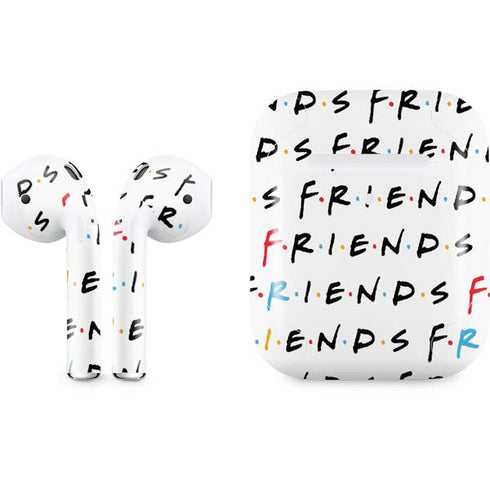 Warner Bros FRIENDS Pattern Apple AirPods 2 Skin