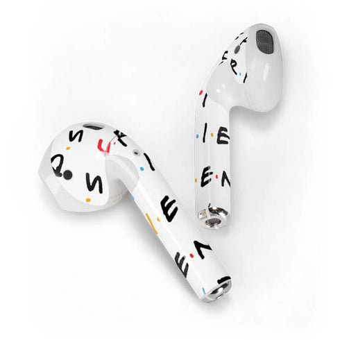 Warner Bros FRIENDS Pattern Apple AirPods 2 Skin