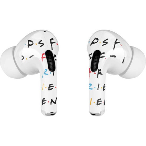 Warner Bros FRIENDS Pattern Apple AirPods Pro Skin