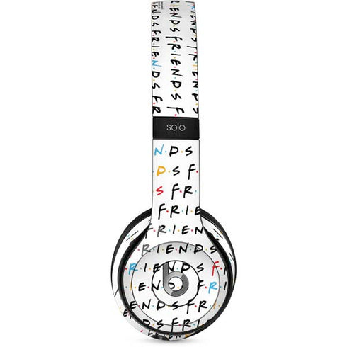 Warner Bros FRIENDS Pattern Beats Solo 2 Wired Skin