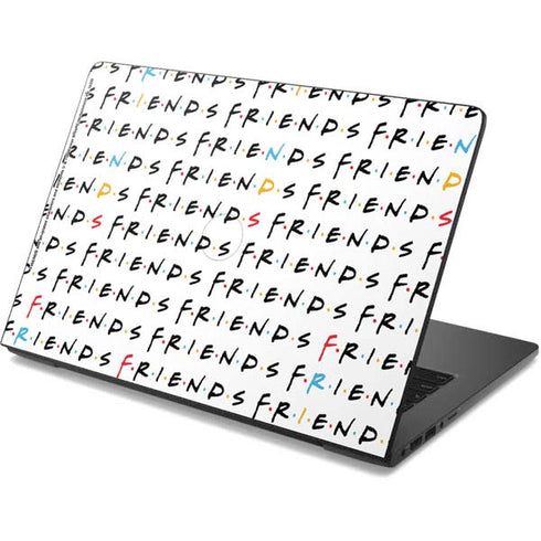 Warner Bros FRIENDS Pattern Dell Chromebook Skin