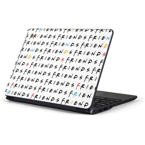 Warner Bros FRIENDS Pattern Samsung Chromebook Skin